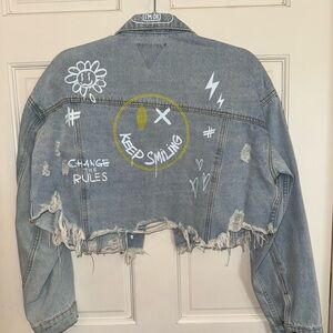 Trio New York Light Blue Jean Jacket